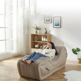 Fully Automatic Outdoor Inflatable Lazy Sofa - Portable PVC Lounge Chair - Himpall